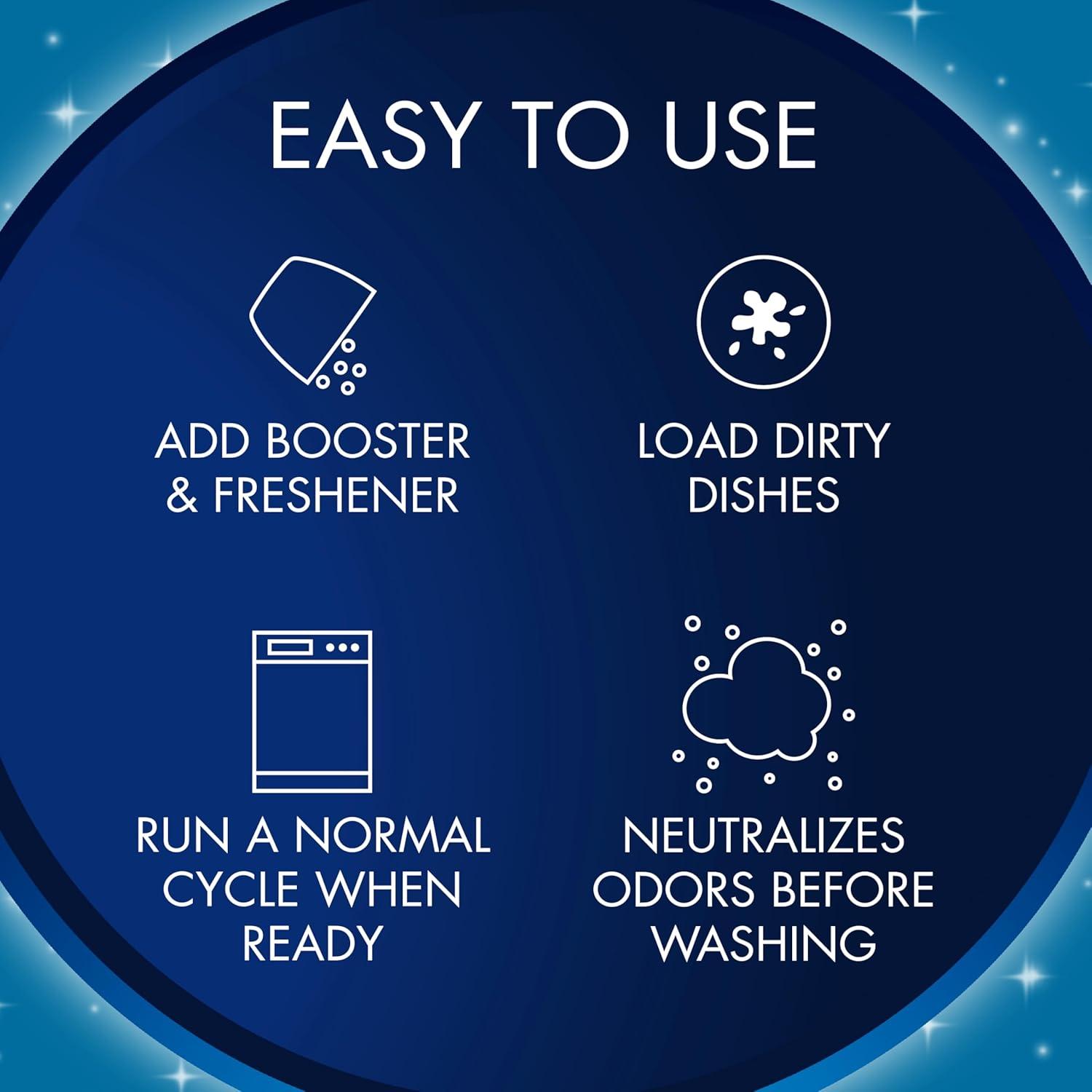 image:imageGlisten Dishwasher Detergent Booster and Freshener Helps Eliminate Odors Spots and Stains Lemon Scent Made in the USA 28 Ounce Bottle28 Fl Oz Pack of 1