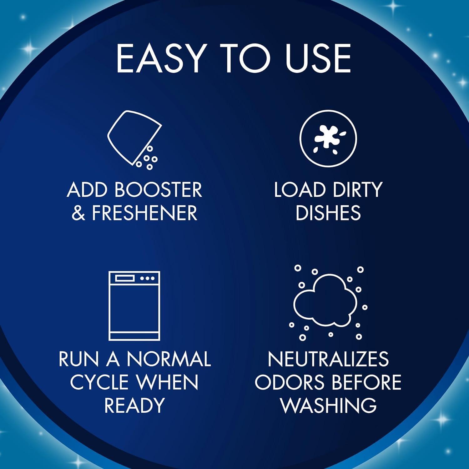 image:imageGlisten Dishwasher Detergent Booster and Freshener Helps Eliminate Odors Spots and Stains Lemon Scent Made in the USA 28 Ounce Bottle28 Ounce Pack of 2