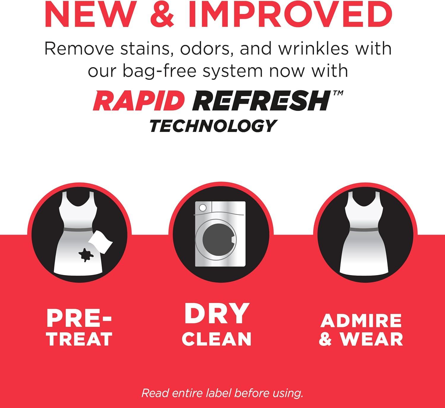 image:imagedryel AtHome Dry Cleaner Refill New and Improved Gentle Laundry Care for Special Fabrics and DryCleanOnly Clothes 12 Loads with OntheGo Stain Remover12 Count Pack of 12