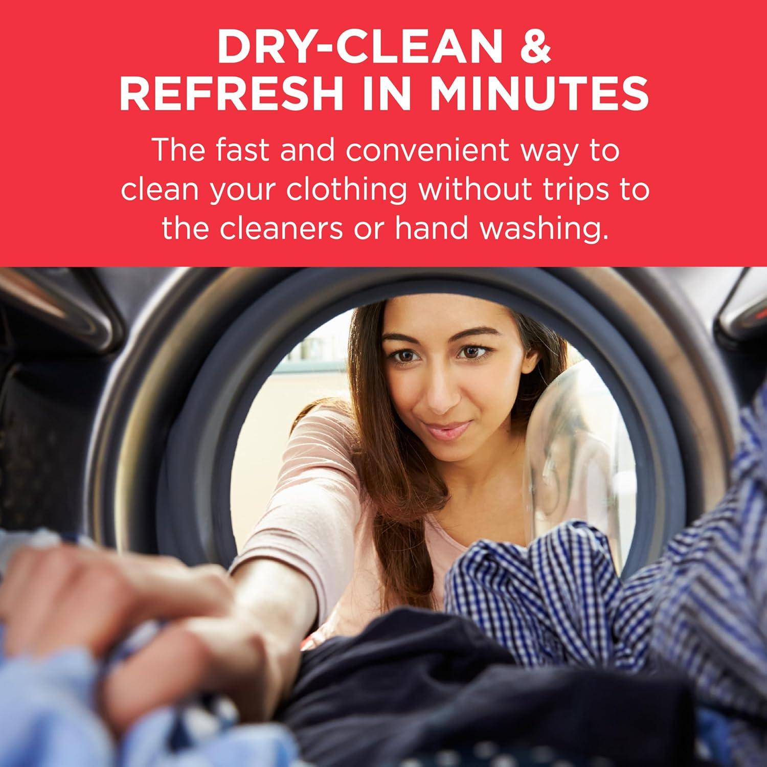 image:imagedryel AtHome Dry Cleaner Starter Kit with Wrinkle Release Spray New and Improved Gentle Laundry Care for Special Fabrics and DryCleanOnly Clothes 8 Loads with OntheGo Stain Remover