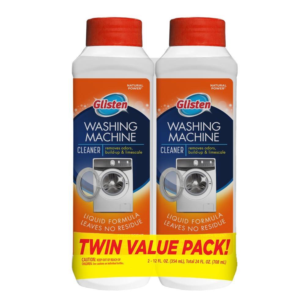 image:imageGlisten Washing Machine Cleaner Helps Remove Odor Buildup and Limescale Fresh Scent Made in the USA 12 Ounce Bottle12 Fl Oz Pack of 2
