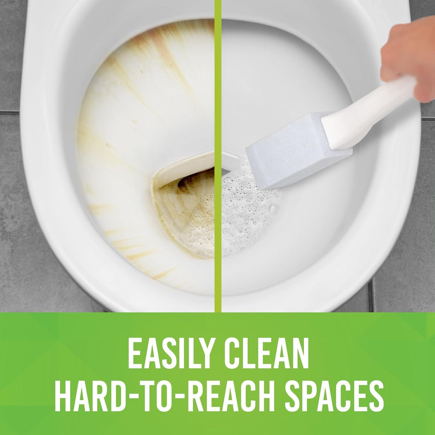 image:imageEarthStone Toilet Cleaning Block with 9 EZGrip BuiltIn Handle Removes Hardwater and Rust Stains Made in the USA 2Pack1 Count Pack of 2