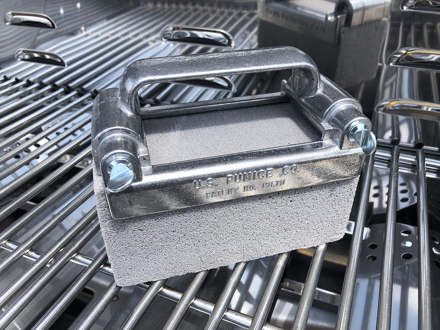 image:imageGrillmaster BQ12 BarBQ Cleaner Pumice Stone GrillBrick for Grill Cleaning Medium Size 575x275x275 inches Each1
