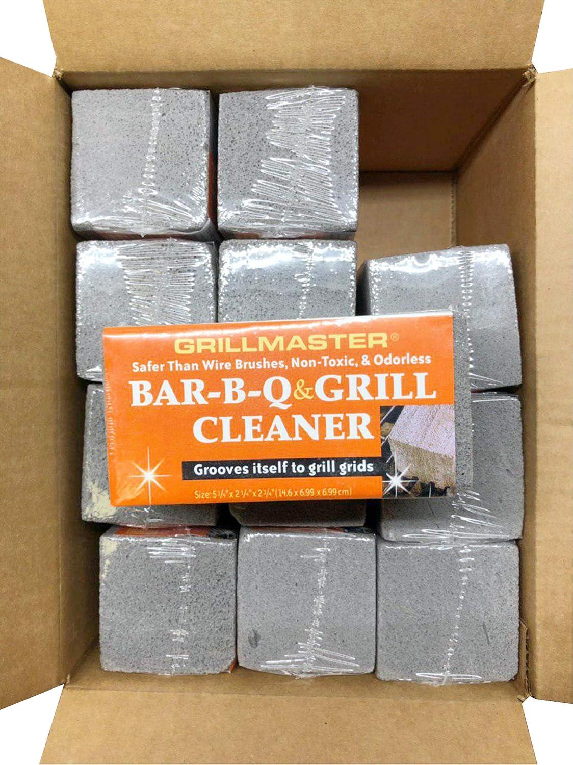 image:imageGrillmaster BQ12 BarBQ Cleaner Pumice Stone GrillBrick for Grill Cleaning Medium Size 575x275x275 inches Each12