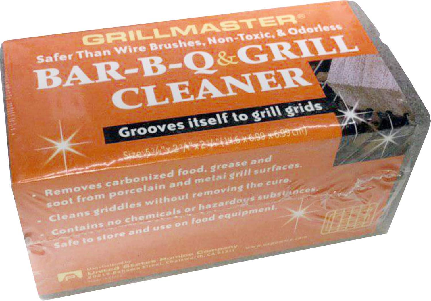 image:imageGrillmaster BQ12 BarBQ Cleaner Pumice Stone GrillBrick for Grill Cleaning Medium Size 575x275x275 inches Each12