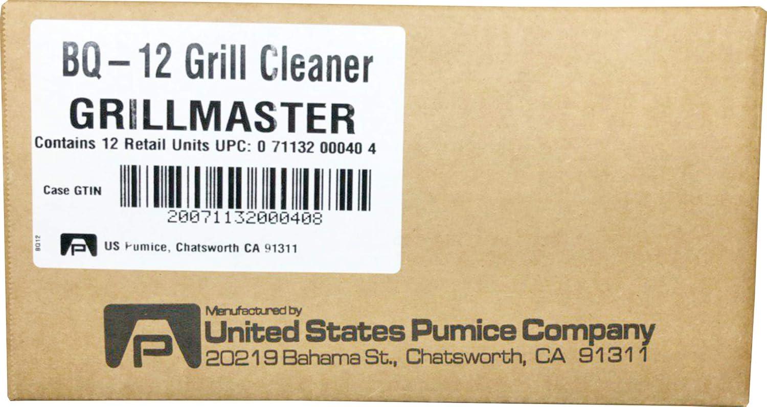 image:imageGrillmaster BQ12 BarBQ Cleaner Pumice Stone GrillBrick for Grill Cleaning Medium Size 575x275x275 inches Each12