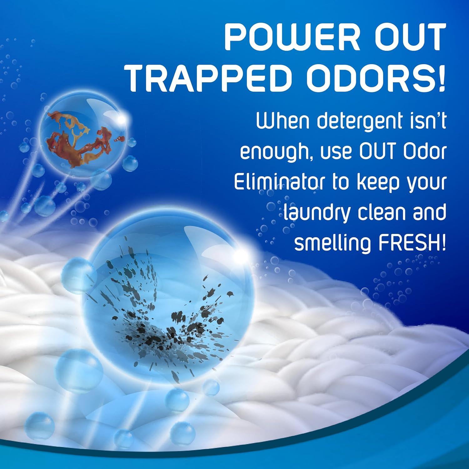 image:imageOUT ProWash Workwear Stain Remover Laundry Detergent and Odor Eliminator Great for Work Clothes Uniforms Active Wear and More Made in the USA 22 Ounce Bottle 2Pack22 Fl Oz Pack of 2