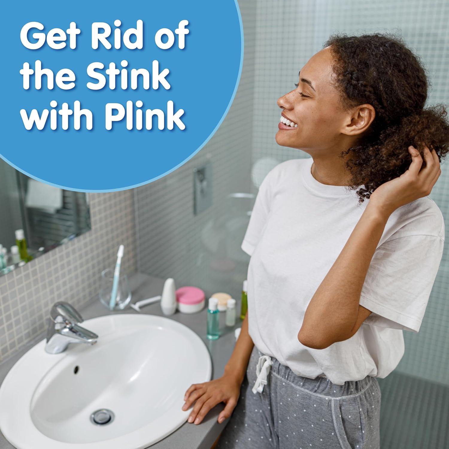 image:imagePlink Fizzy Drain Freshener and Cleaner Prevents Clogs and Removes Odors in Household Sinks Lemon Scent 6Pack6 Count Pack of 1