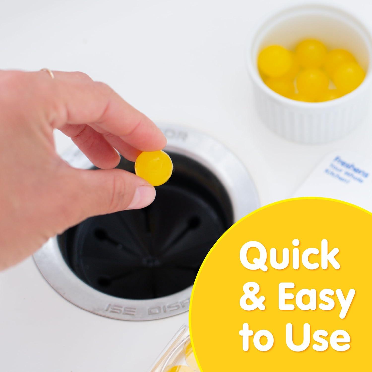 image:imagePlink Garbage Disposer Freshener and Cleaner Sink Disposal Odor Eliminator Quick and EasytoUse Capsules SepticFriendly Citrus Scents 20 Count Package