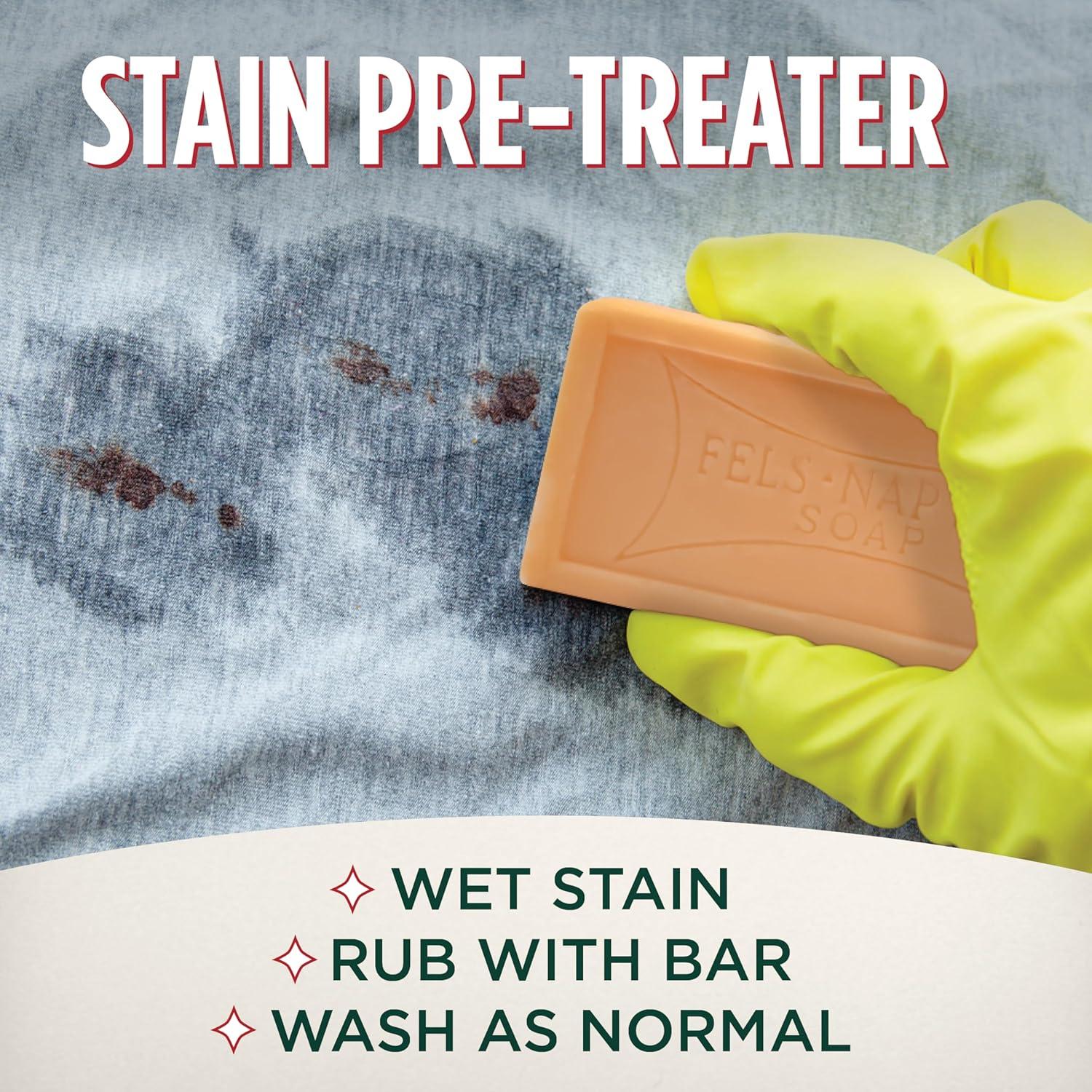 image:imageZout FelsNaptha Laundry Bar and Stain Remover Tough Stain Removal 5 Ounce Bar 6Pack