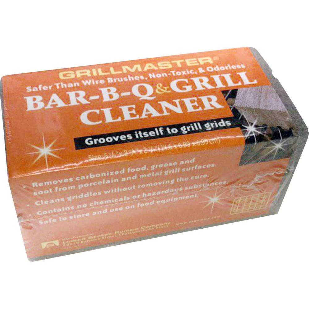 image:imageGrillmaster BQ12 BarBQ Cleaner Pumice Stone GrillBrick for Grill Cleaning Medium Size 575x275x275 inches Each1