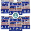 image:imagePUMIE Pumice Scouring Stick for Cleaning Toilet Rings Stain amp Hard Water Rings Tough Bathroom Pools amp Tubs Extra Strong Heavy Duty Pumice Stone for Toilet Cleaning Rust Grills amp Ovens Pack of 121 Count Pack of 6
