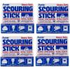 image:imagePUMIE Pumice Scouring Stick for Cleaning Toilet Rings Stain amp Hard Water Rings Tough Bathroom Pools amp Tubs Extra Strong Heavy Duty Pumice Stone for Toilet Cleaning Rust Grills amp Ovens Pack of 121 Count Pack of 4