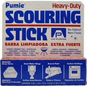 PUMIE Pumice Scouring Stick for Cleaning Toilet Rings Stain & Hard Water Rings, Tough Bathroom, Pools & Tubs, Extra Strong Heavy Duty Pumice Stone for Toilet Cleaning, Rust, Grills & Ovens- Pack of 12(18 Count (Pack of 1))